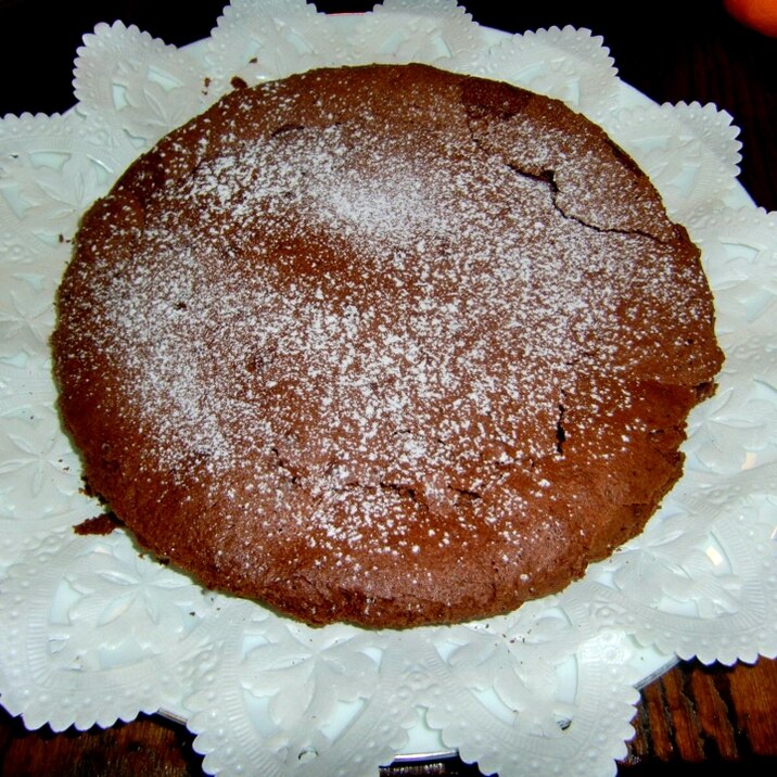 絶賛 超濃厚 しっとりガトーショコラ レシピ 作り方 By Marochan 楽天レシピ